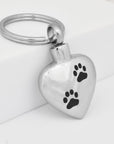Pawprint Keychain Urn