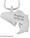 Fish Urn Necklace for Ashes