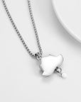 Pink Lotus Blossom Urn Necklace
