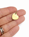 Mini Heart Charm Handwriting Necklace