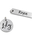 Custom Name / Text Charms