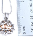 Lotus Flower Urn Necklace Sarah & Essie