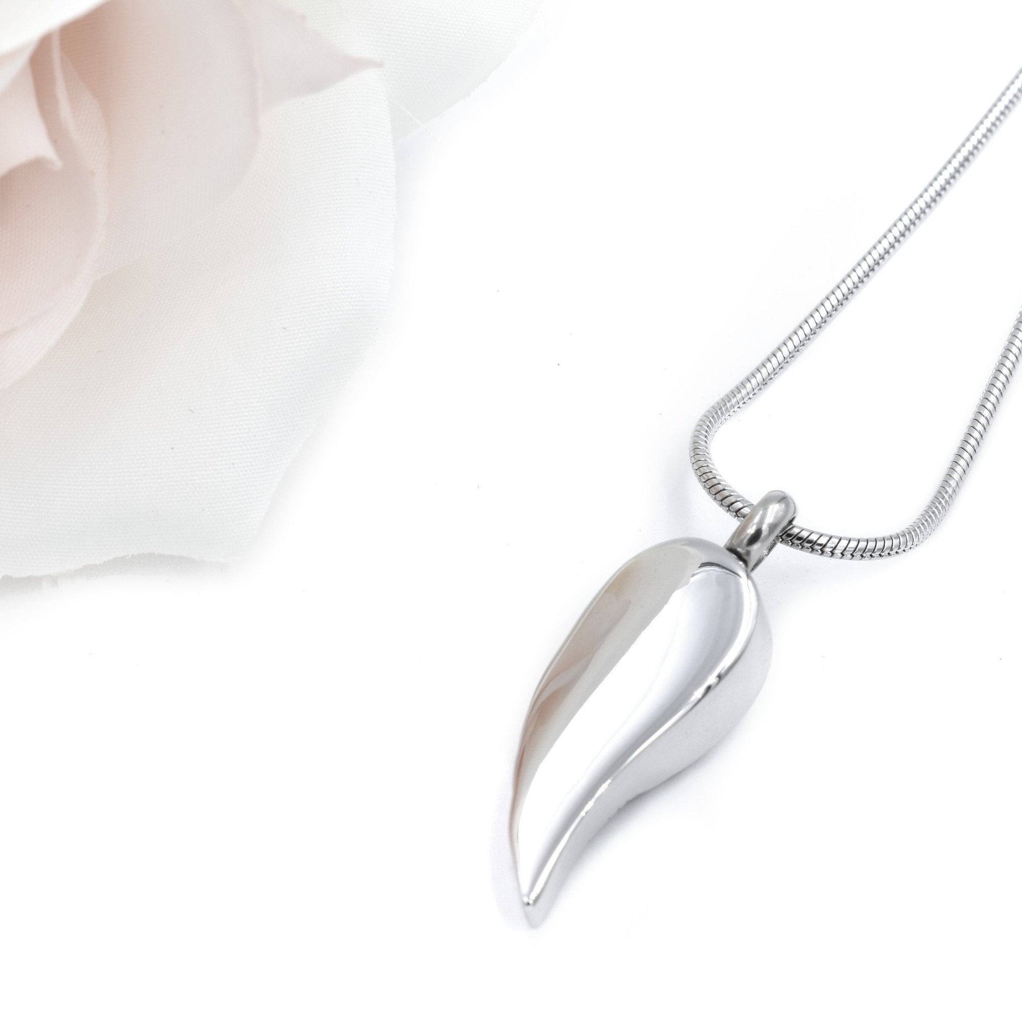 Large Angel Wing Urn Necklace Sarah & Essie