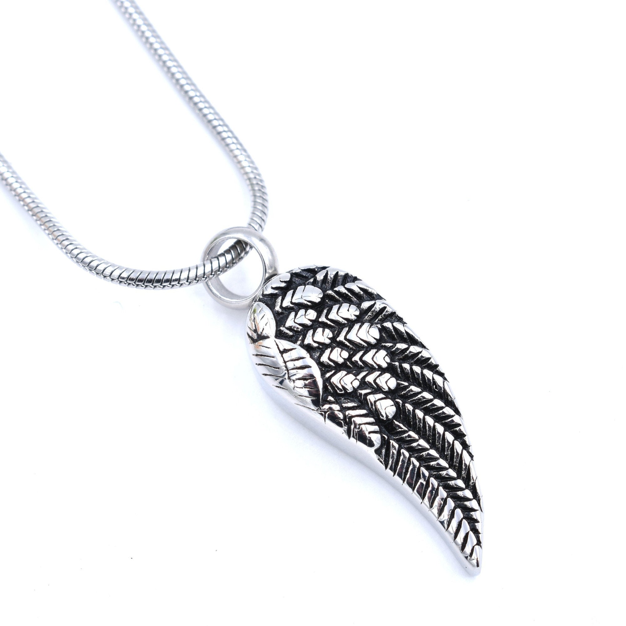 Large Angel Wing Urn Necklace Sarah & Essie