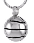Basketball Urn Necklace