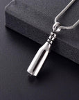 Silver Beer Bottle Urn Necklace Sarah & Essie