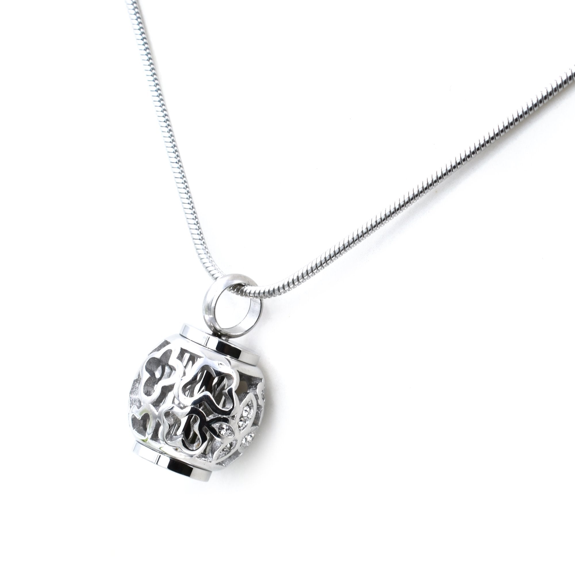 Round Openwork with Butterflies Urn Necklace Sarah & Essie