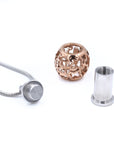Round Openwork with Butterflies Urn Necklace Sarah & Essie