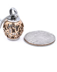Round Openwork with Butterflies Urn Necklace Sarah & Essie