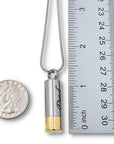 Dad Shotgun Shell Urn Necklace