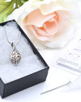 Filigree Teardrop Urn Necklace Sarah & Essie