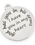 God has you in his arms