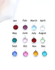 Preciosa Crystal Birthstone Charms, Optional add on