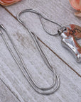 Dog Bone Urn with Name Urn Necklace Sarah & Essie
