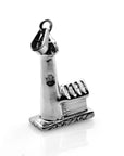 Lighthouse with Boathouse Cremation Jewelry