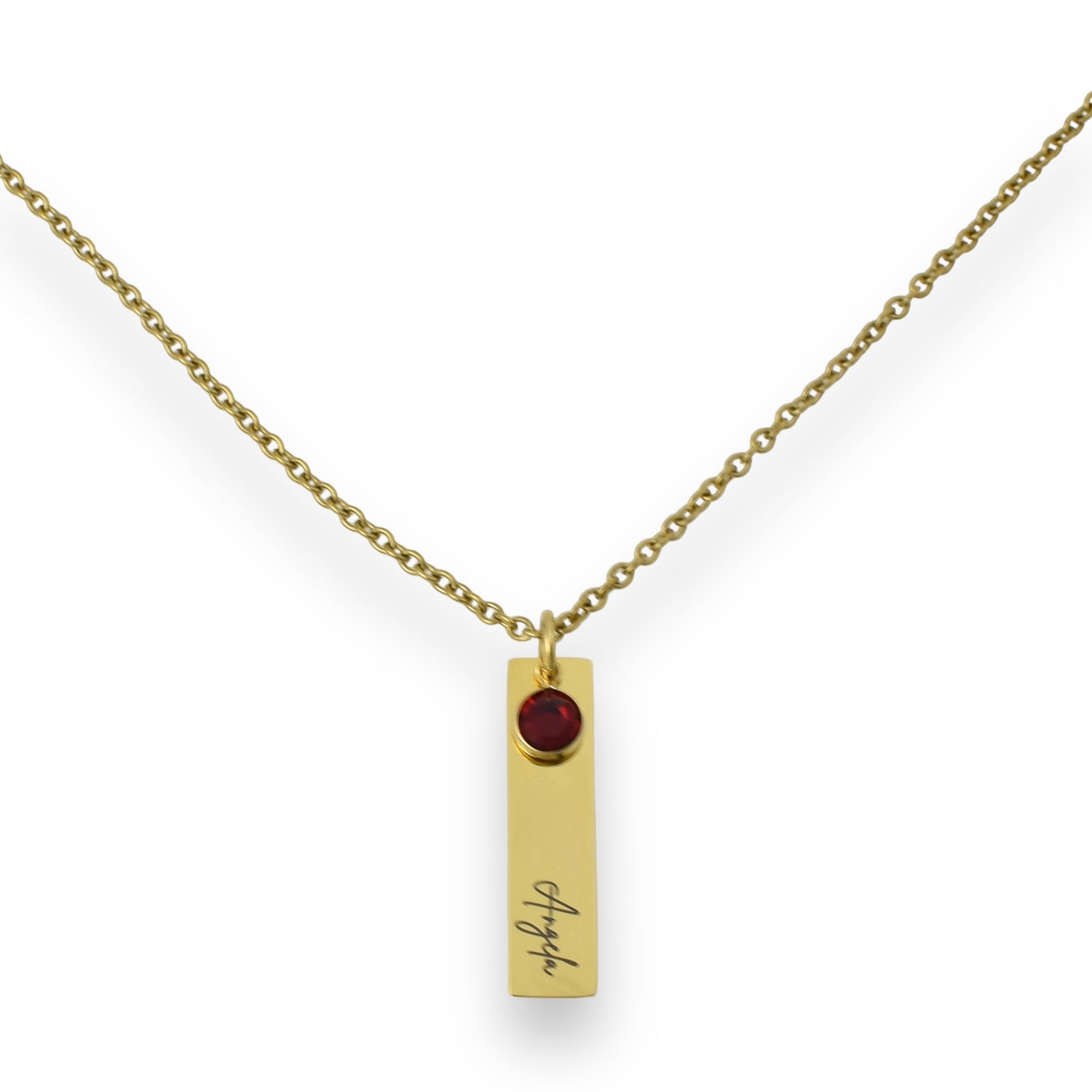 Personalized Birthstone Necklace for Mom