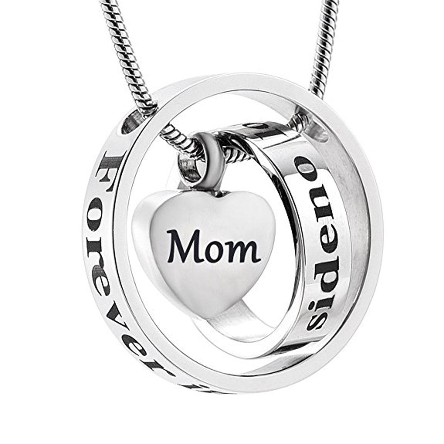 No Longer by My Side Mom or Dad Urn Necklace Sarah & Essie Mom