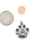 Filigree Paw Locket Urn Necklace Sarah & Essie