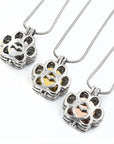 Filigree Paw Locket Urn Necklace Sarah & Essie