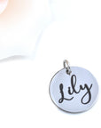 Custom Name / Text Charms Cremation Jewelry Accessories My Sweetest Memories
