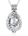 Butterfly & Flower Cage Locket Urn
