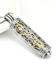 Cylinder Tree of Life Urn Necklace