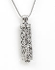 Cylinder Tree of Life Urn Necklace