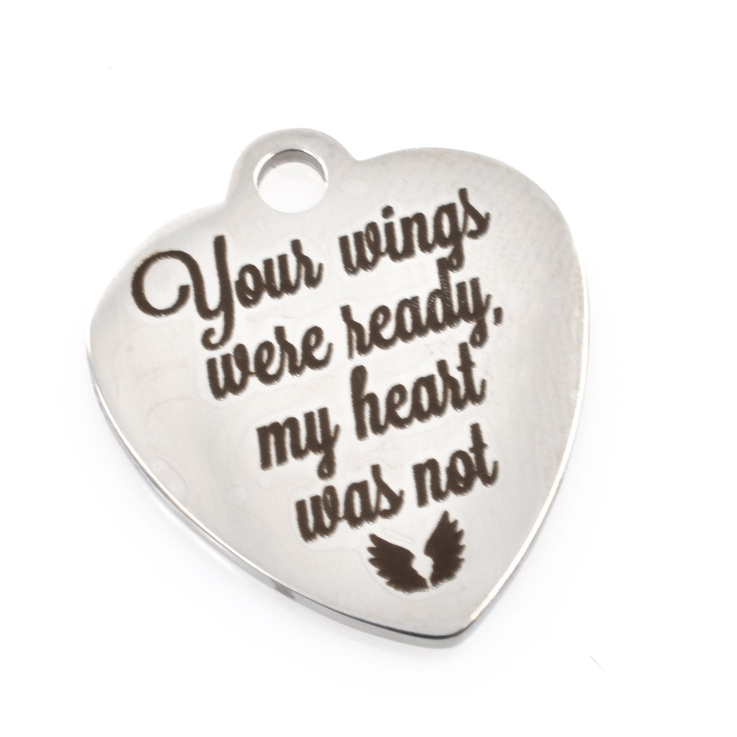 Your wings were ready, my heart was not