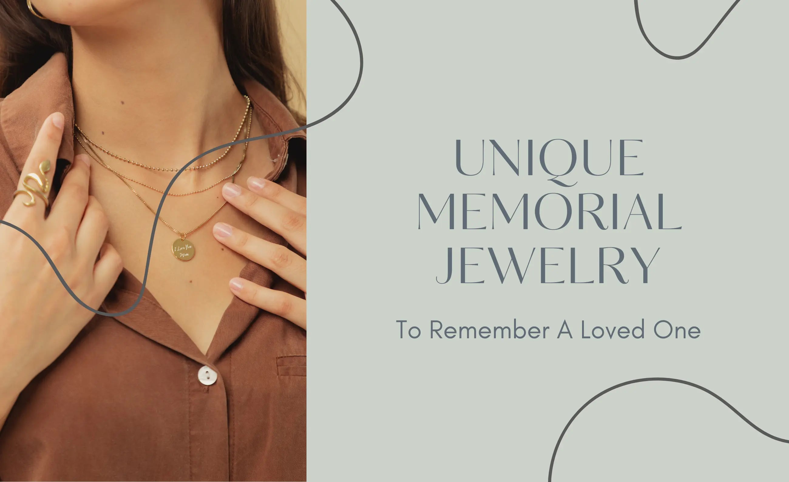 Unique Memorial Jewelry to Remember a Loved One: Urn Necklaces, Handwriting Charms & More