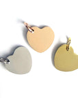 Mini Heart Charm Handwriting Necklace