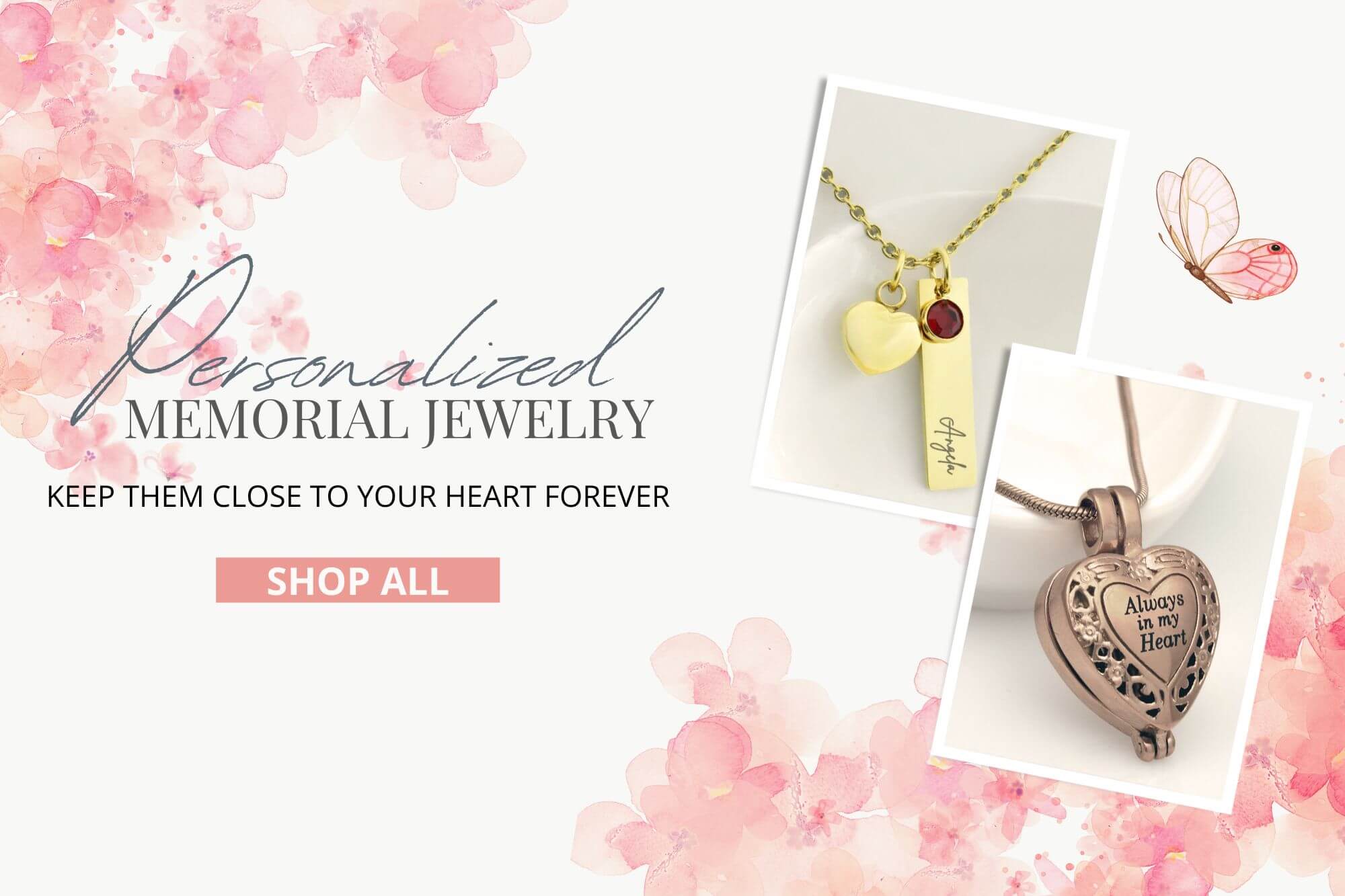 Alzheimer's remembrance jewelry clearance