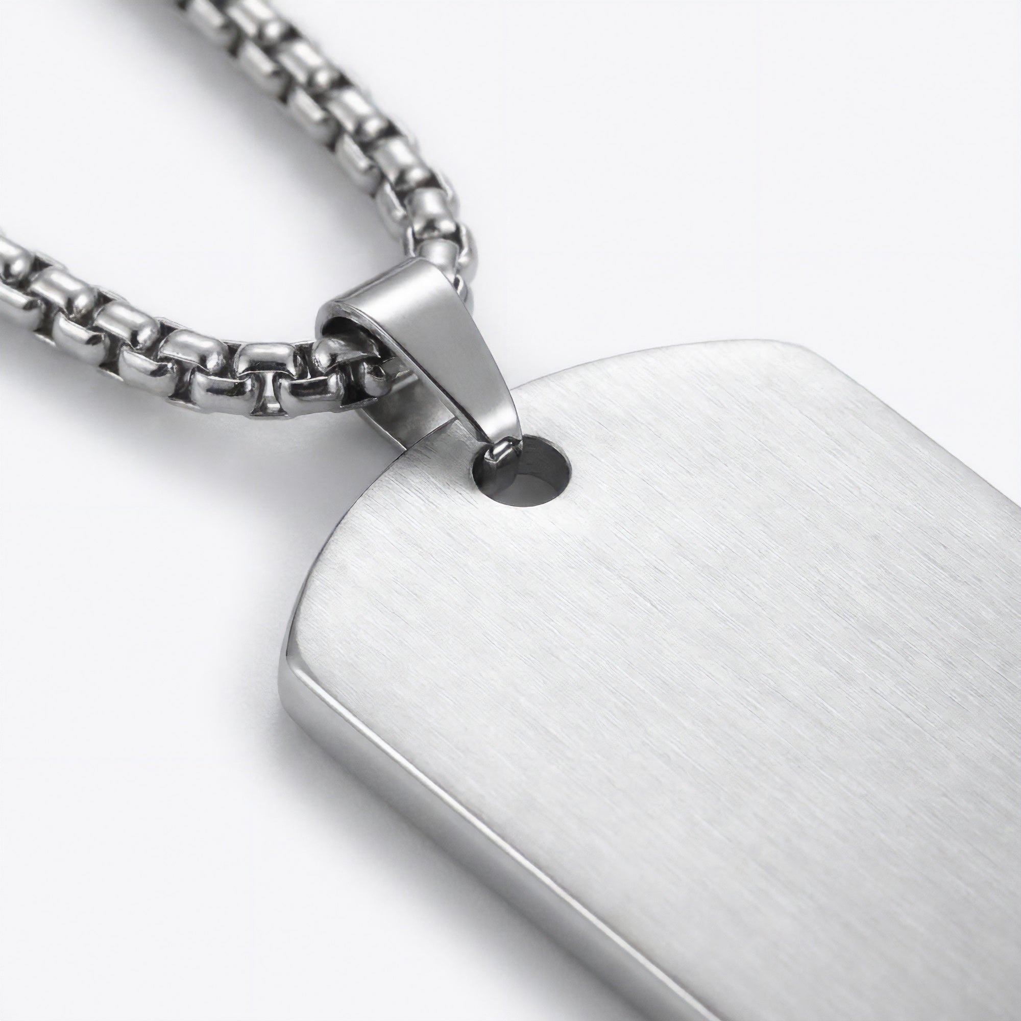 Dog Tag Handwriting Necklace