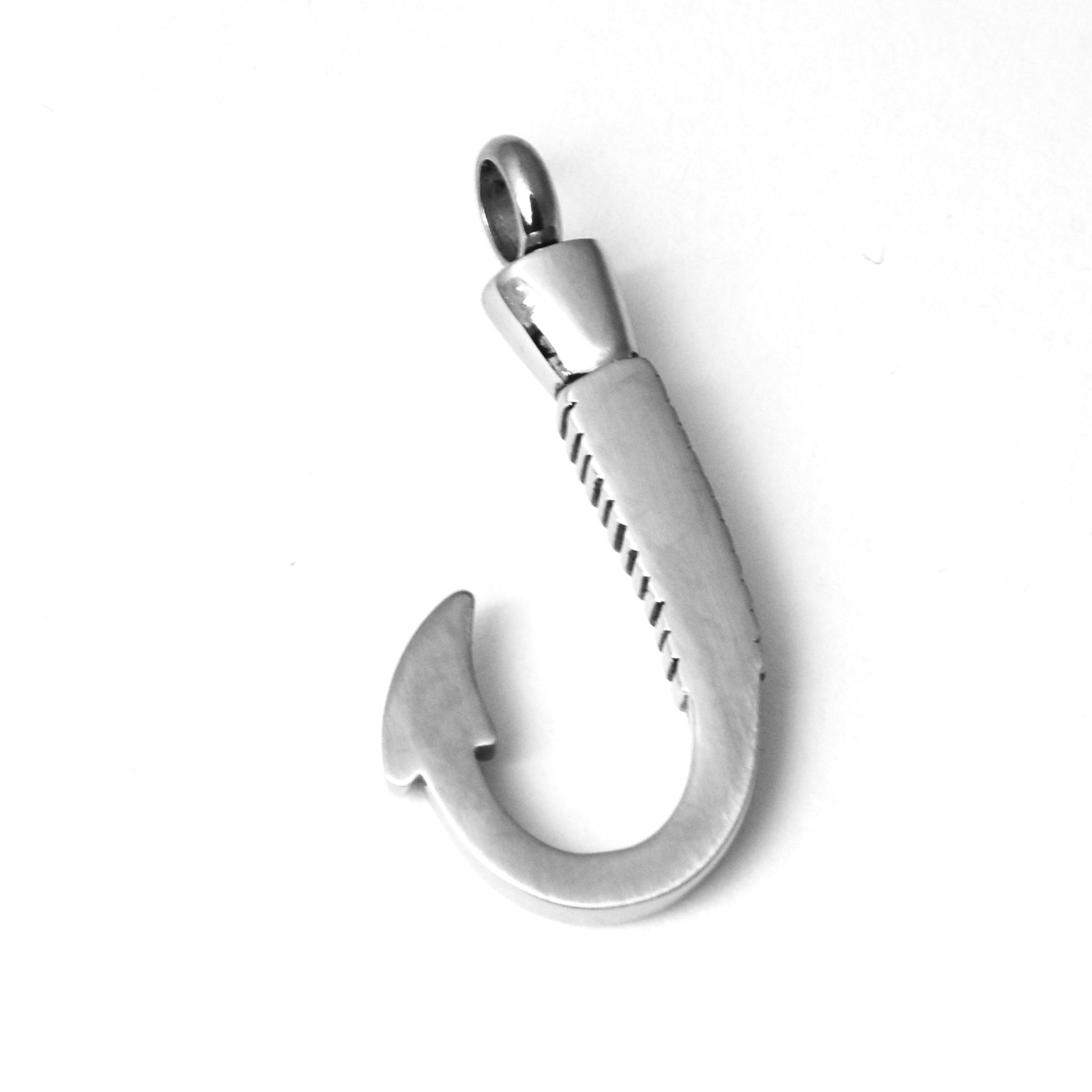 Fishing Hook Urn Necklace