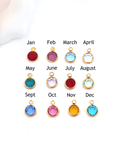 Preciosa Birthstone Charms, 6MM