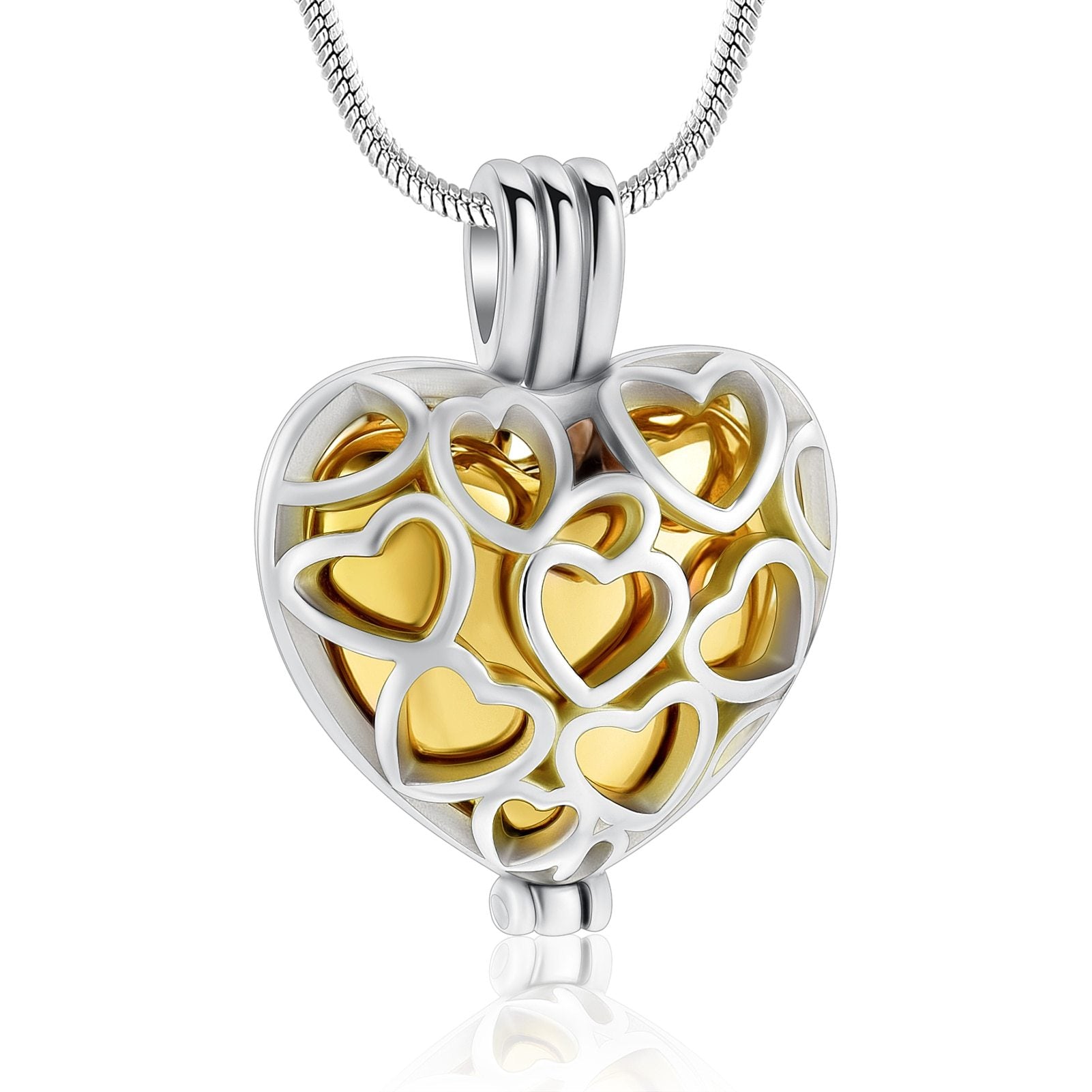 Heart locket urn necklace deals