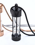 Hourglass Urn Necklace Sarah & Essie Black 
