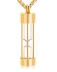 Hourglass Urn Necklace Sarah & Essie Gold 