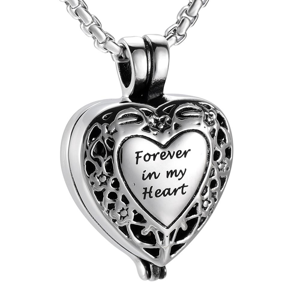 Forever in My Heart Locket Urn Necklace Sarah & Essie 