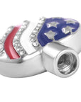 American Flag Heart Urn Necklace Sarah & Essie 