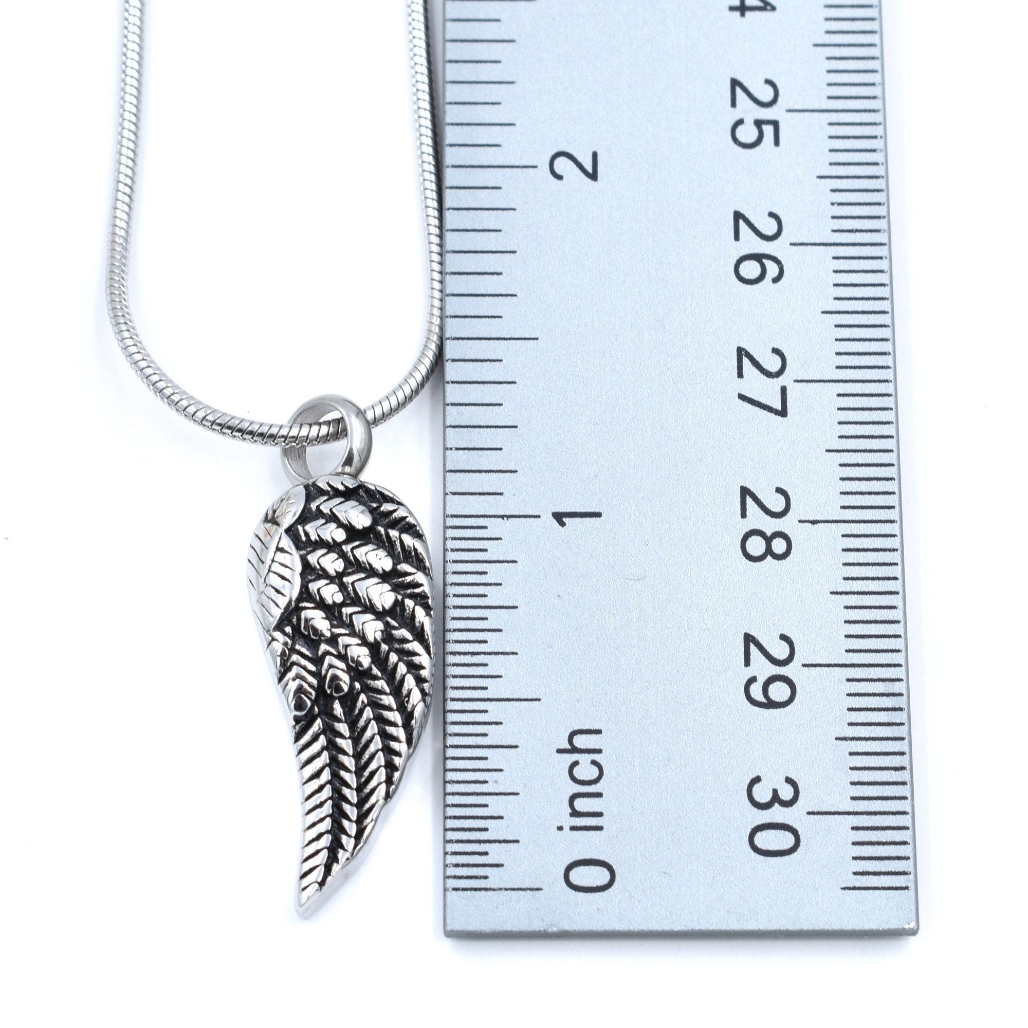 Large Angel Wing Urn Necklace Sarah & Essie 