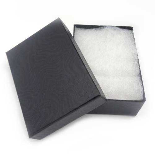 Black and Silver Hawser Cross Cremation Jewelry