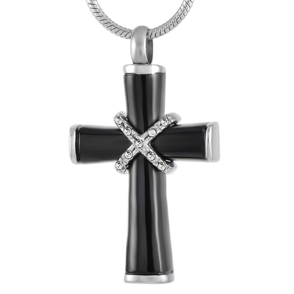 Ashes cross necklace hotsell