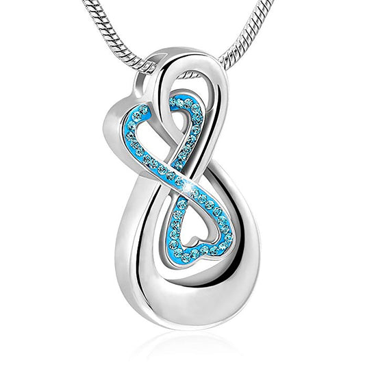 Love you to Infinity Cremation Jewelry
