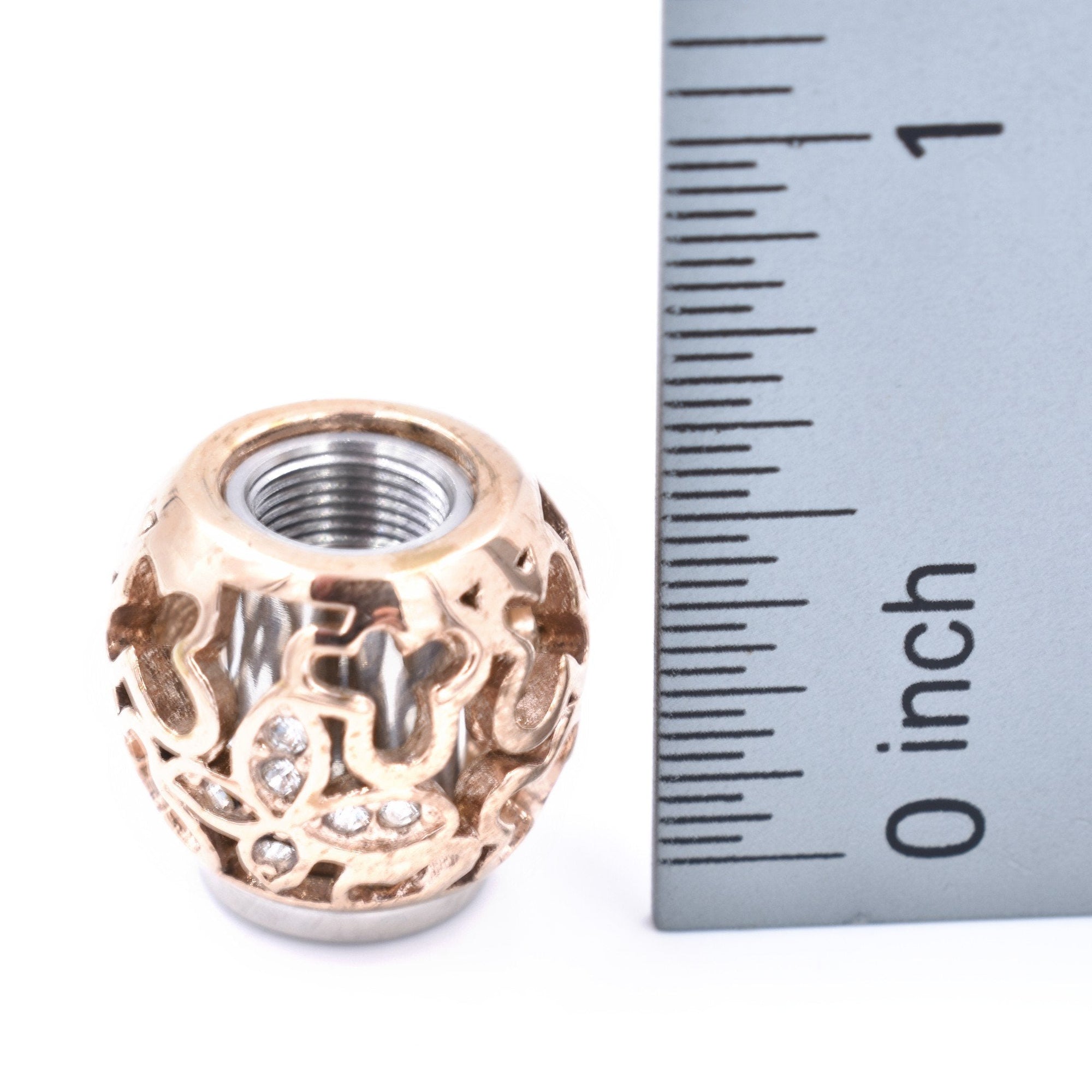 Round Openwork with Butterflies Urn Necklace Sarah &amp; Essie 