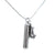 Cylinder with Car Charm Urn Necklace