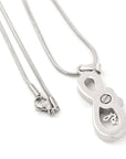 Crystal Infinity with Heart Urn Necklace Sarah & Essie 