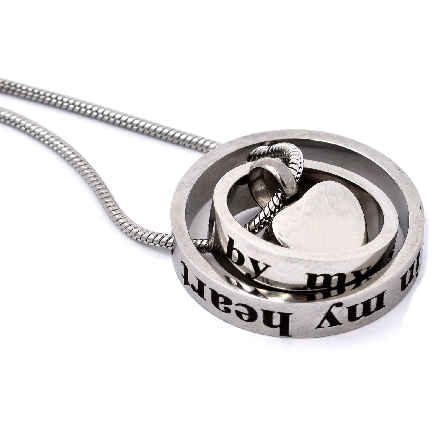 No Longer by My Side Mom or Dad Urn Necklace Sarah & Essie 
