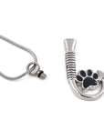 Fishing Hook with Dog Paw Urn Necklace Sarah & Essie 