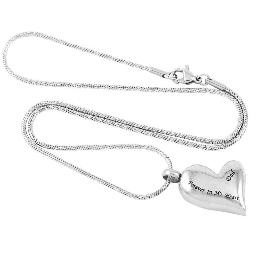Forever in My Heart Dad Urn Necklace Sarah & Essie 