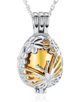 Butterfly & Flower Cage Locket Urn